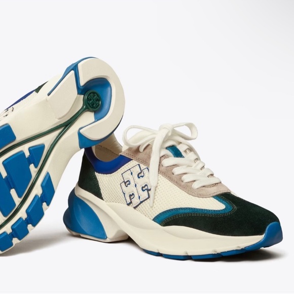 Tory Burch Good Luck Trainer Sneakers size 7.5 - Picture 9 of 9